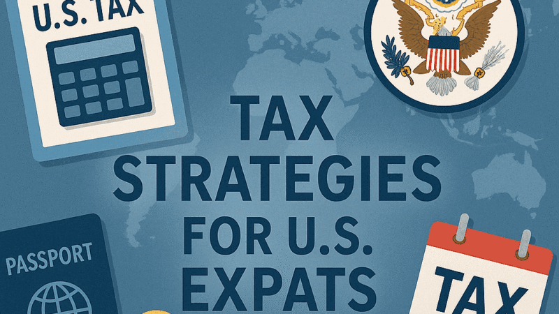 Tax Strategies for U.S. Expats: Smart Ways to Reduce Your Global Tax Bill