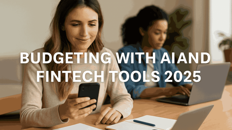 Budgeting with AI and Fintech Tools: Smarter Money Management in 2025