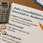 Debt Consolidation vs. Snowball vs. Avalanche