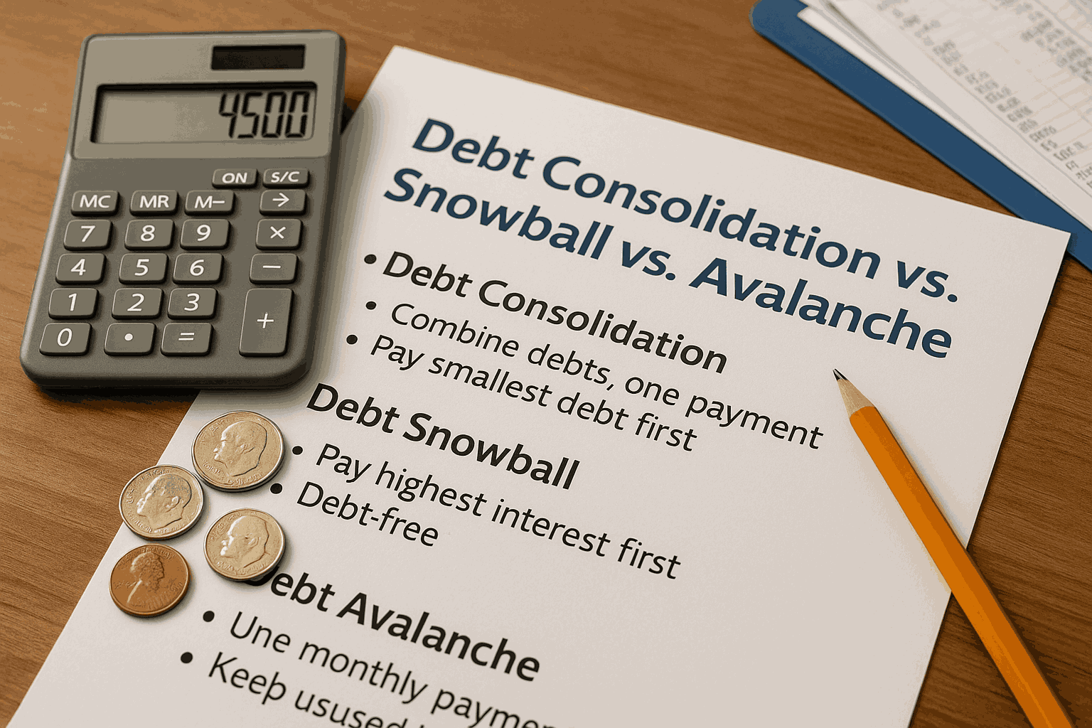 Debt Consolidation vs. Snowball vs. Avalanche: What’s the Best Way to Pay Off Debt?